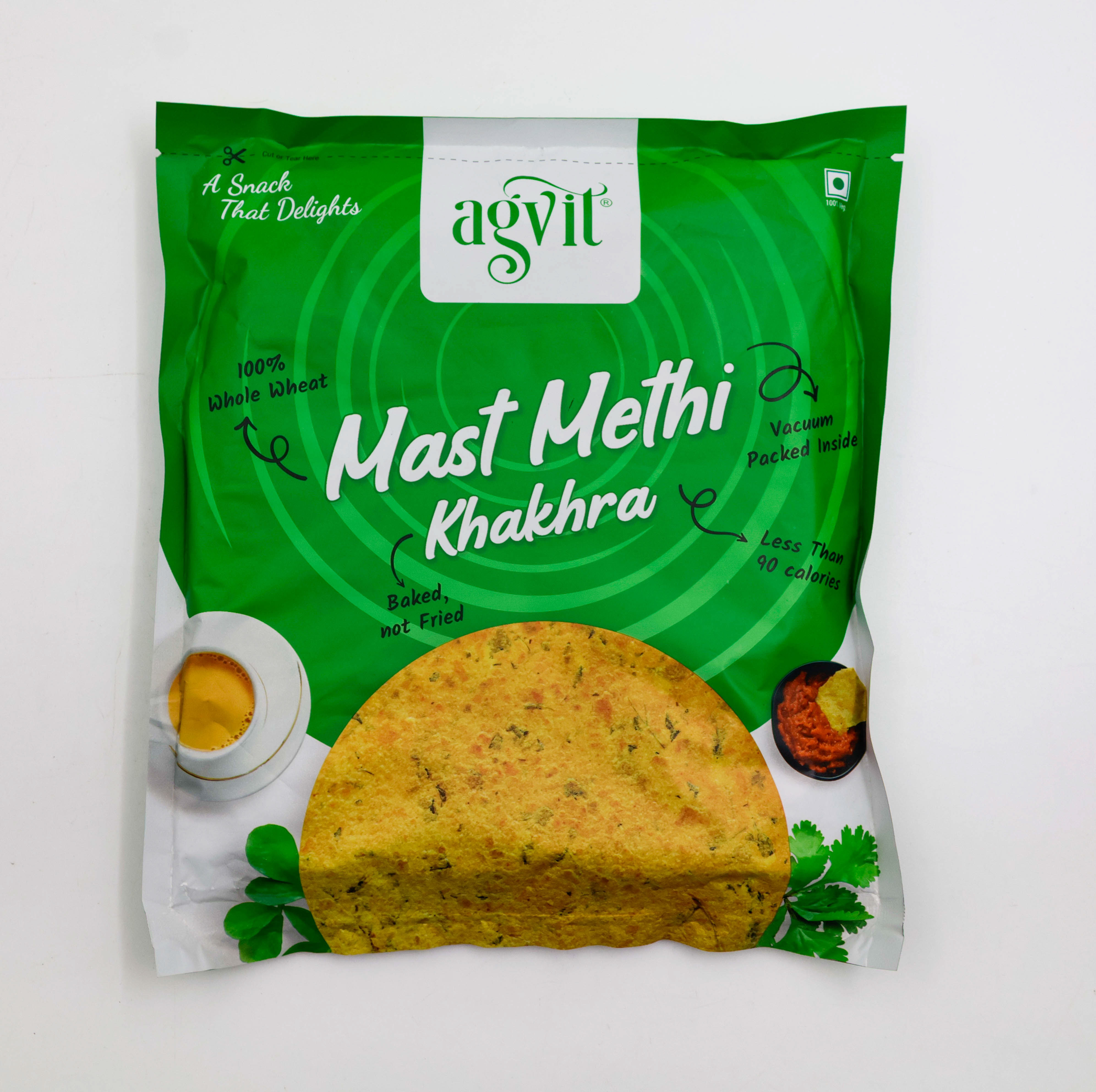 Agvit Khakhra Mast Methi 180 g